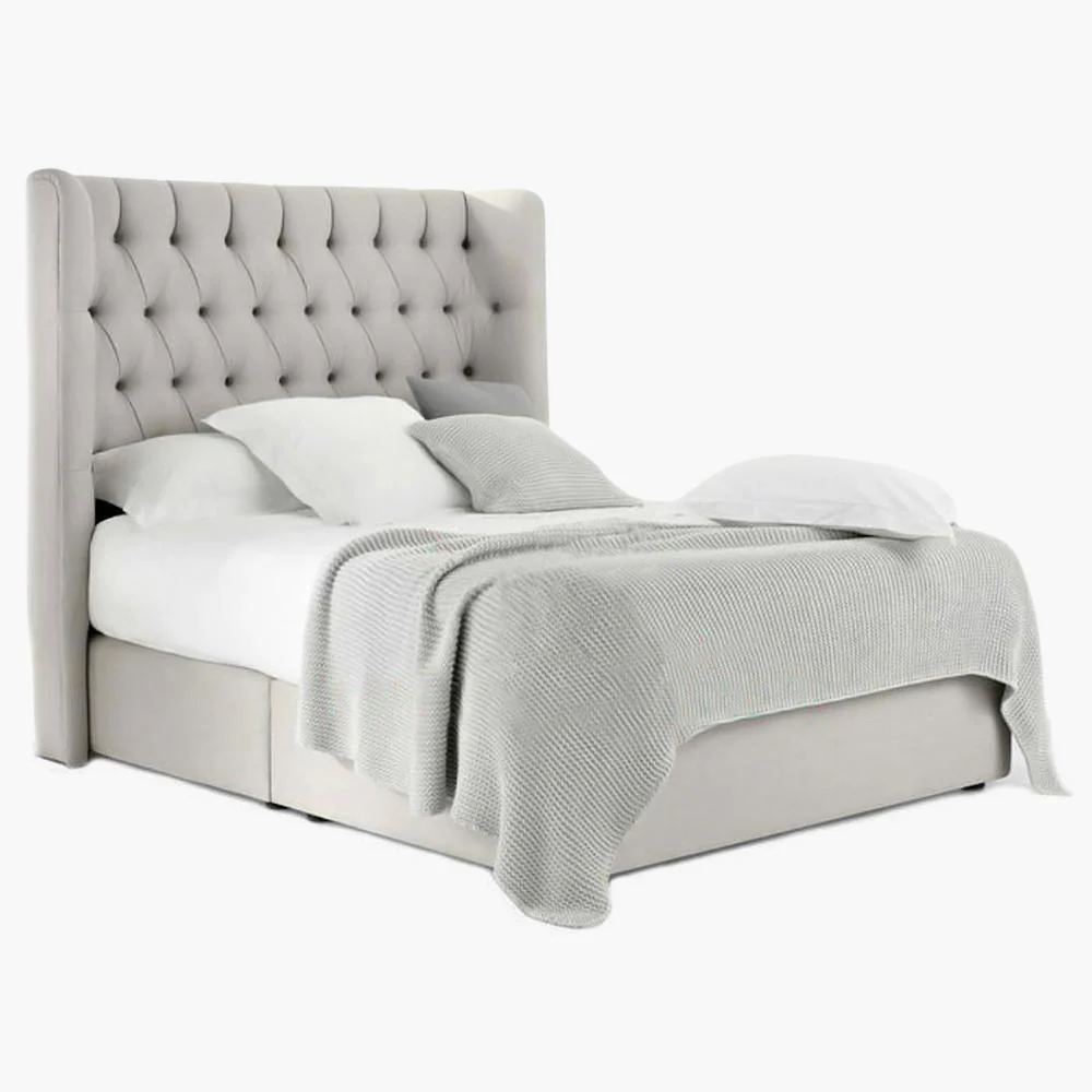 Louis Wingback Bed Frame