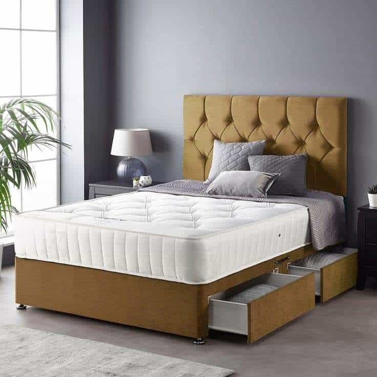 Plush Paradise Bed – Gold